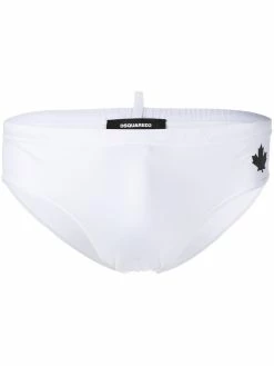 Dsquared2 short de bain à imprimé feuille d'érable