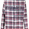Prix Refroidis Dsquared2 Chemise à logo imprimé chemises homme 2 Dsquared2 chemise à logo imprimé