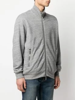 Dsquared2 sweat zippé à logo au dos