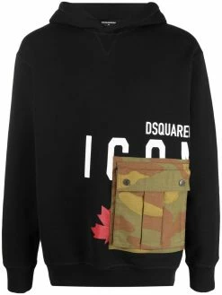 Dsquared2 hoodie Icon Ă poche cargo