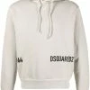 Dsquared2 hoodie crop à logo imprimé