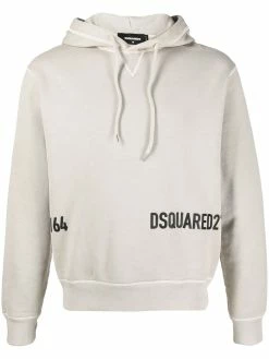 Dsquared2 hoodie crop à logo imprimé