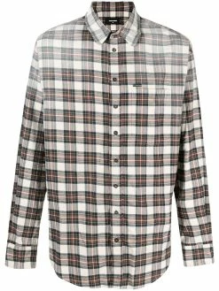 Dsquared2 chemise à effet usé