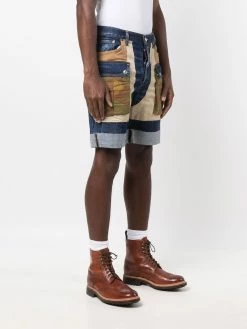 Dsquared2 short en jean à poches cargo