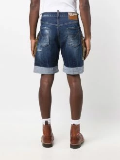 Dsquared2 short en jean à poches cargo