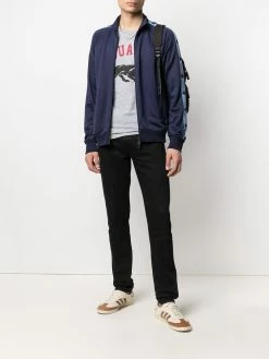 Dsquared2 veste de jogging à fermeture zippée