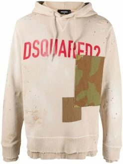 Dsquared2 hoodie à logo imprimé