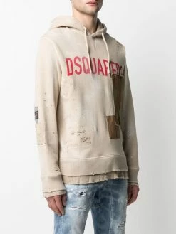Dsquared2 hoodie à logo imprimé