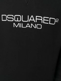Dsquared2 hoodie à logo brodé