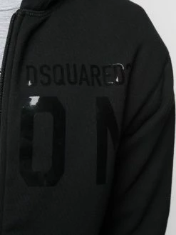 Dsquared2 hoodie Icon à fermeture zippée
