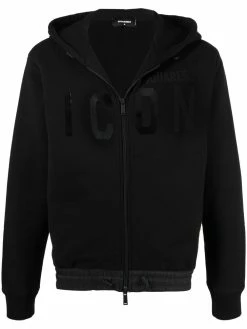 Dsquared2 hoodie Icon à fermeture zippée