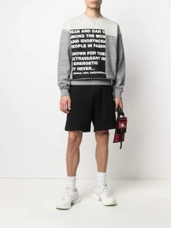 Dsquared2 sweat à slogan imprimé