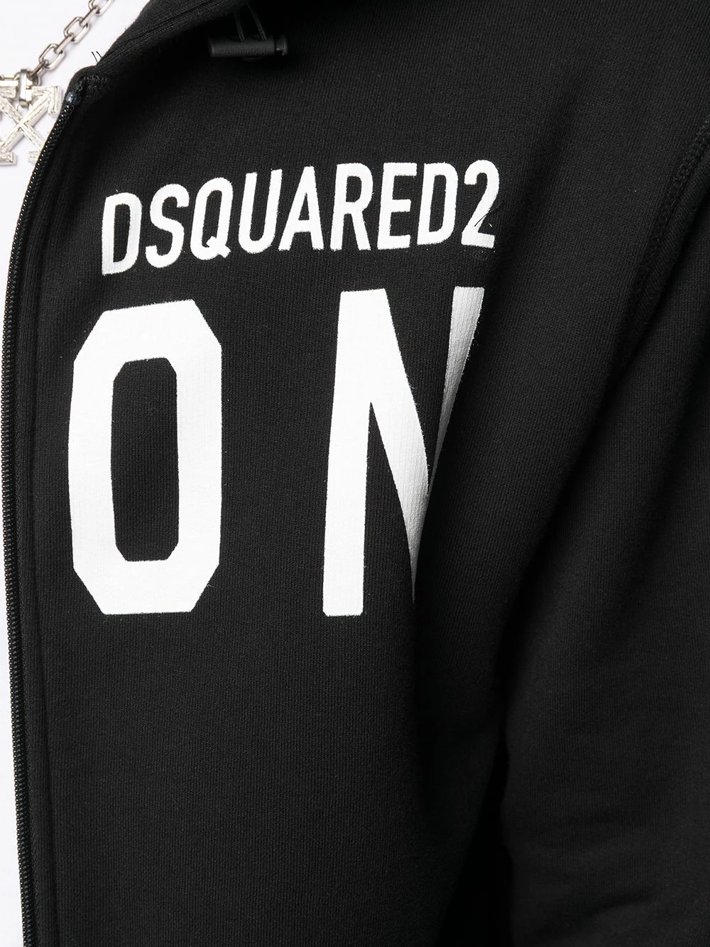 Dsquared2 Faible Prix Hoodie à fermeture zippée hoodies homme 7 Dsquared2 hoodie à fermeture zippée