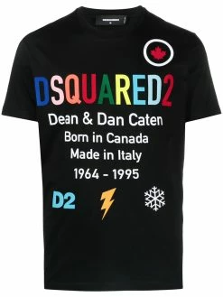 Dsquared2 t-shirt à logo imprimé