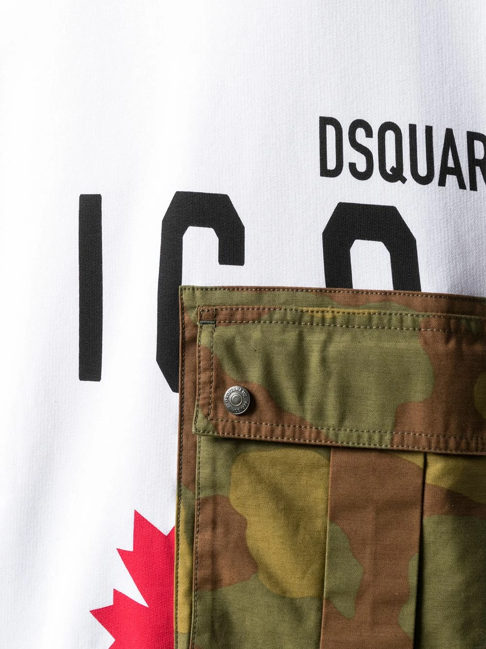 Dsquared2 Prix Allégé Sweat à logo imprimé sweats homme 7 Dsquared2 sweat à logo imprimé