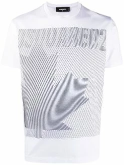 Dsquared2 t-shirt à imprimé végétal