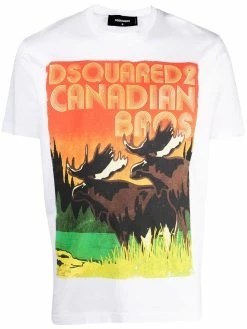 Dsquared2 t-shirt à imprimé graphique