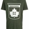 Dsquared2 T shirt à imprimé feuille d'érable Faible Prix t-shirts homme 1 Dsquared2 t-shirt à imprimé feuille d'érable