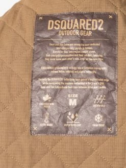 Dsquared2 gilet à design matelassé