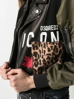Dsquared2 veste bomber à design à empiècements