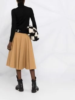 Dsquared2 jupe longue à taille haute