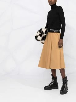 Dsquared2 jupe longue à taille haute