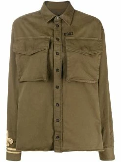 Dsquared2 chemise à logo imprimé