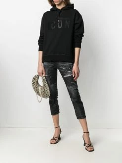 Dsquared2 hoodie à logo Icon imprimé