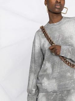 Dsquared2 sweat à détails de perforations