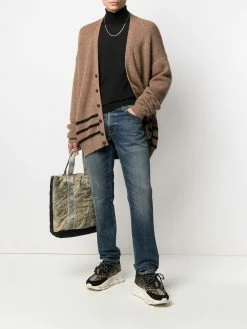 Dsquared2 cardigan à bords rayés