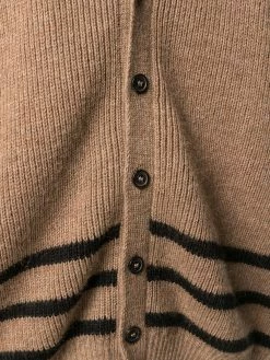 Dsquared2 cardigan à bords rayés