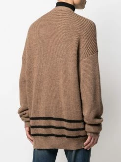 Dsquared2 cardigan à bords rayés