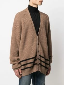 Dsquared2 cardigan à bords rayés