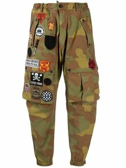 Dsquared2 pantalon cargo à imprimé camouflage