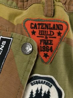 Dsquared2 pantalon cargo à imprimé camouflage