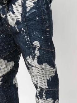 Dsquared2 Prix Affortable Jean fuselé à imprimé tie dye jeans fuselés homme 13 Dsquared2 jean fuselé à imprimé tie dye