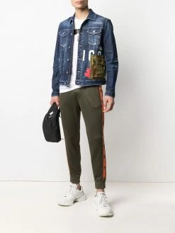 Dsquared2 pantalon de jogging à coupe fuselée