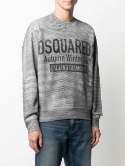 Dsquared2 sweat Falling Diamonds