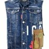 Dsquared2 gilet en jean Icon
