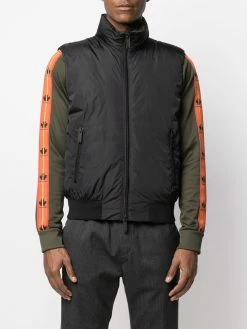 Dsquared2 gilet matelassé à fermeture zippée