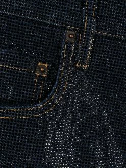 Dsquared2 Prix Légers Jean court à détails de clous jeans courts femme 16 Dsquared2 jean court à détails de clous