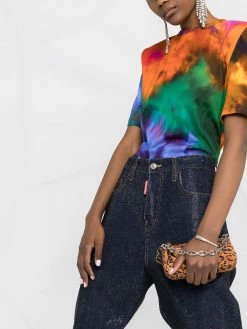 Dsquared2 Prix Légers Jean court à détails de clous jeans courts femme 14 Dsquared2 jean court à détails de clous