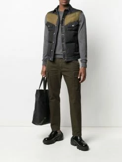 Dsquared2 gilet matelassé à empiècements contrastants