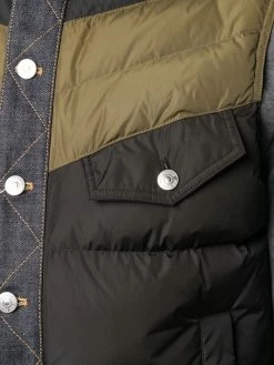 Dsquared2 gilet matelassé à empiècements contrastants