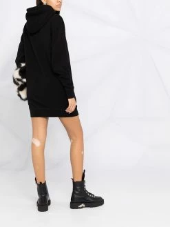 Dsquared2 robe-hoodie à logo imprimé