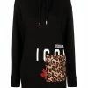 Dsquared2 robe-hoodie à logo imprimé