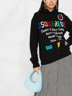 Dsquared2 hoodie à logo imprimé
