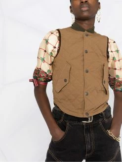 Prix De Lancement Dsquared2 Gilet réversible à design réversible vestons & gilets femme 12 Dsquared2 gilet réversible à design réversible