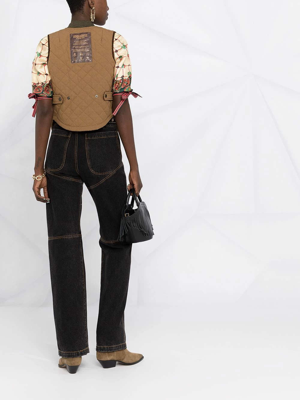 Prix De Lancement Dsquared2 Gilet réversible à design réversible vestons & gilets femme 8 Dsquared2 gilet réversible à design réversible