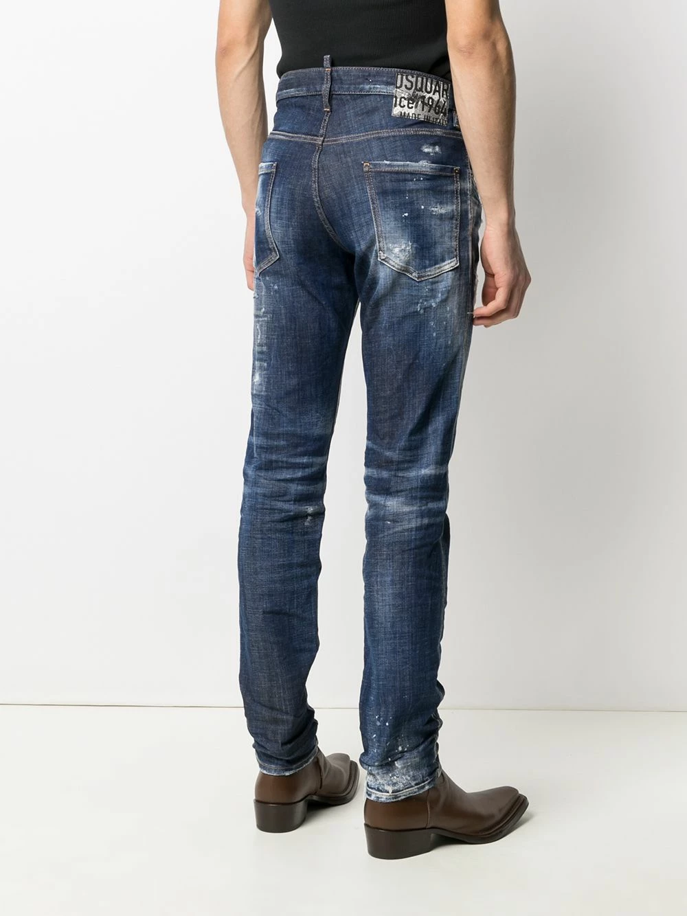 Prix De Lancement Dsquared2 Jean bootcut à effet usé jeans bootcut homme 6 Dsquared2 jean bootcut à effet usé